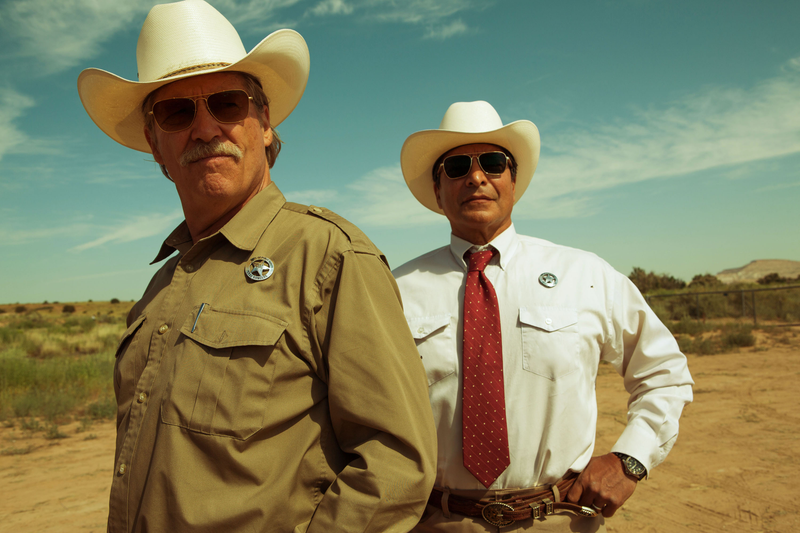 Jeff Bridges and Gil Birmingham as Texas Rangers in Hell Or High Water (Photo: CBS Films)